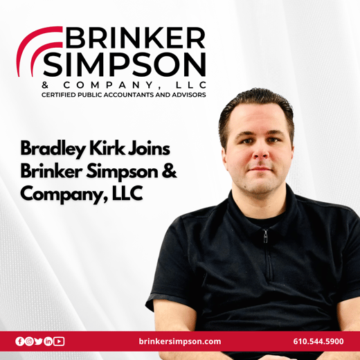 Bradley Kirk Joins Brinker Simpson & Company, LLC