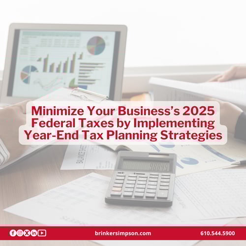 Reduce Your 2025 Tax Bill with Year-End Planning