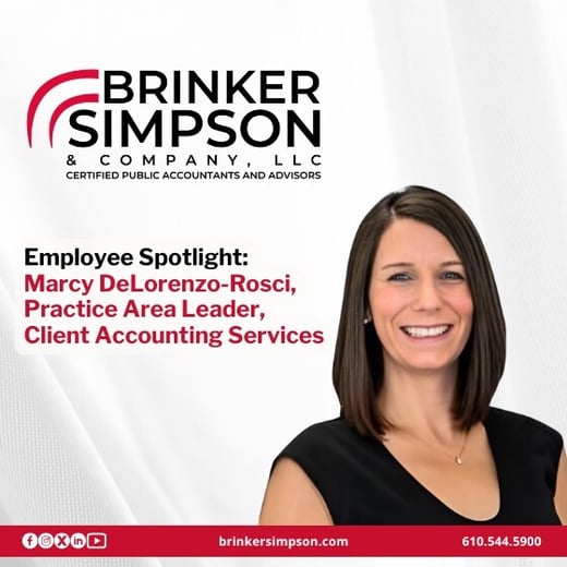 Spotlight: Marcy DeLorenzo-Rosci, CPA, Practice Area Leader, Client Accounting Services