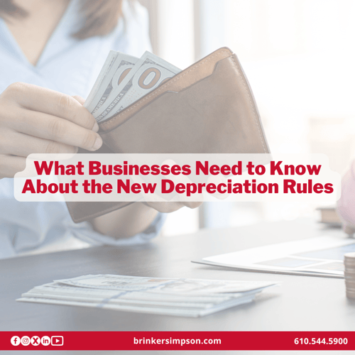 What Businesses Need to Know About the New Depreciation Rules