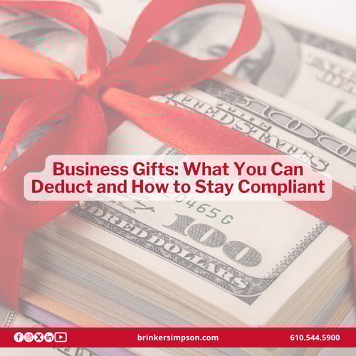 Business Gifts: What You Can Deduct and How to Stay Compliant