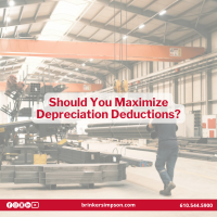 Should You Maximize Depreciation Deductions?