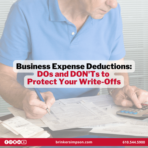 Business Expense Deductions: DOs and DON'Ts to Protect Your Write-Offs