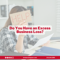 Do You Have an Excess Business Loss?