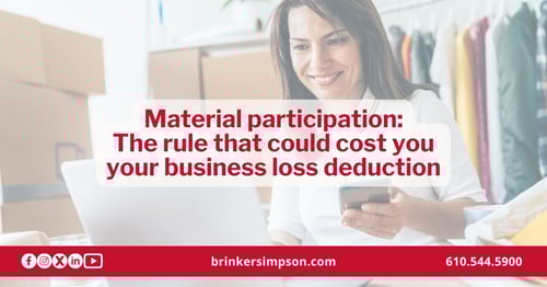 Material Participation: What LLP and LLC Owners Need to Know