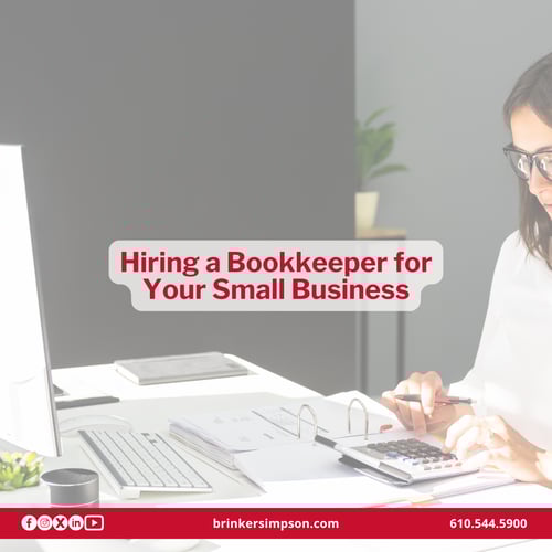 Hiring a Bookkeeper for Your Small Business