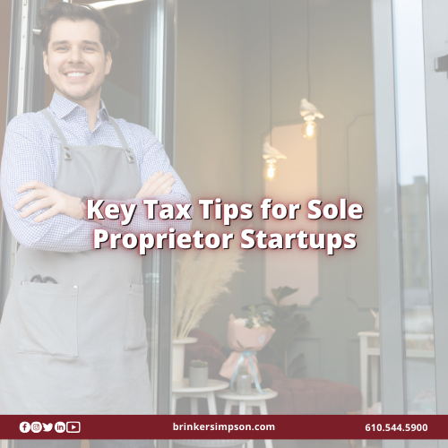 Key Tax Tips for Sole Proprietor Startups