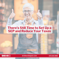 There's Still Time to Set Up a SEP and Reduce Your Taxes