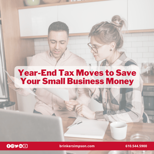 Year-End Tax Moves to Save Your Small Business Money