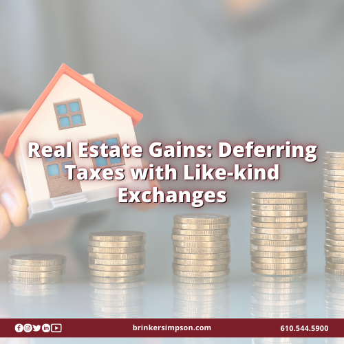 Real Estate Gains: Deferring Taxes with Like-kind Exchanges