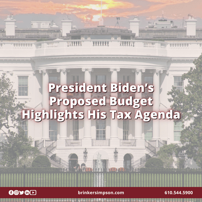 President Biden’s Proposed Budget Highlights His Tax Agenda