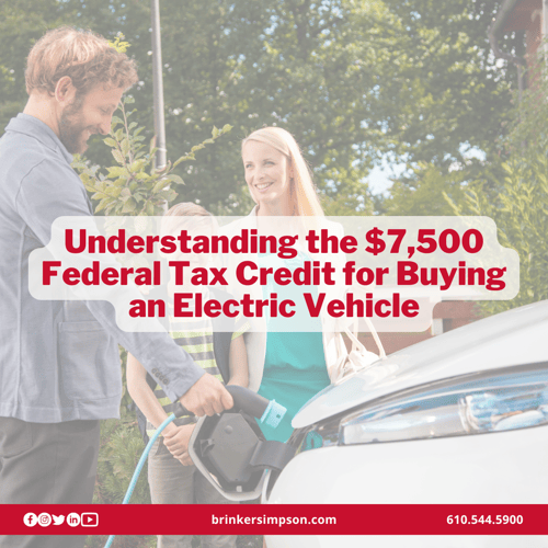Understanding the $7,500 Tax Credit for Buying an Electric Vehicle