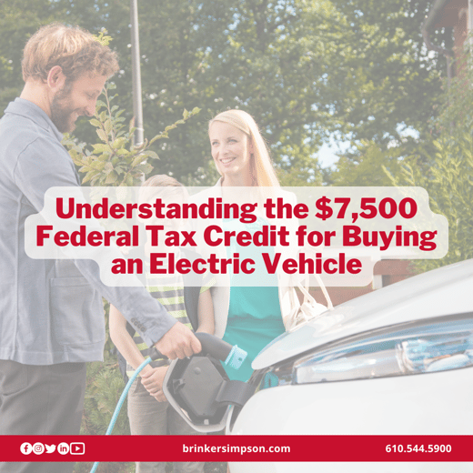 Understanding the $7,500 Federal Tax Credit for Buying an Electric Vehicle