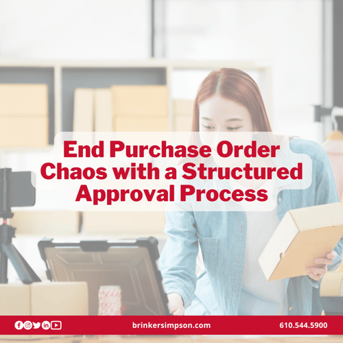 End Purchase Order Chaos with a Structured Approval Process