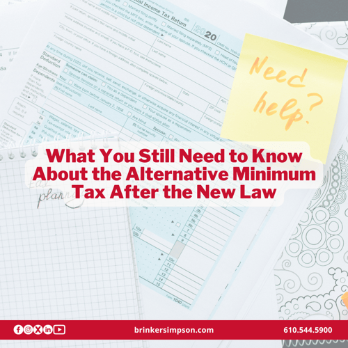 Alternative Minimum Tax: What You Still Need to Know