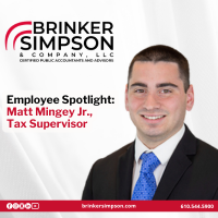 Spotlight on Matt Mingey Jr., Tax Supervisor