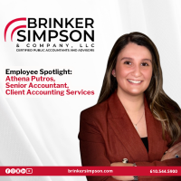 Athena Putros, Senior Accountant – Client Accounting Services