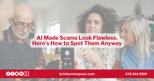 Team member reviewing a suspicious video call on a smartphone