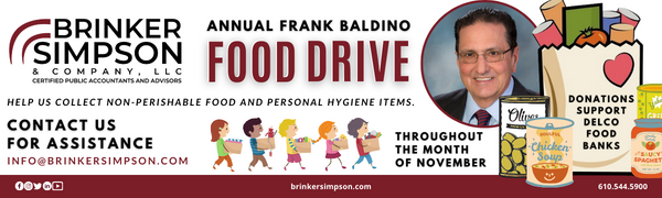 Brinker Simpson's Annual Frank Baldino Food Drive