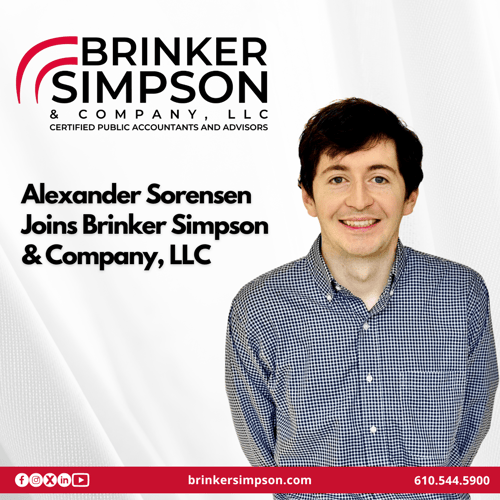 Alexander Sorensen Joins Brinker Simpson & Company, LLC