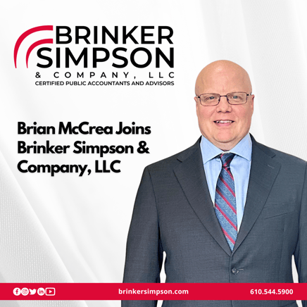BSCO_BlogIcon_Brian McCrea Joins Brinker Simpson & Company, LLC