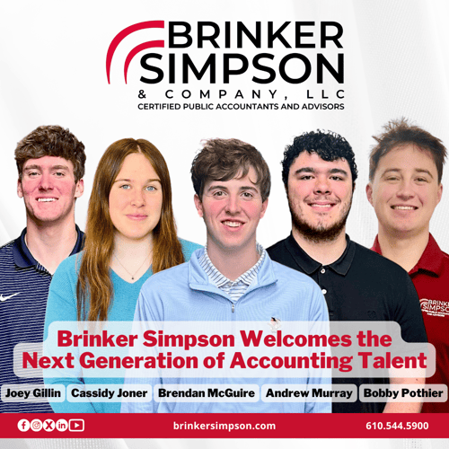 Brinker Simpson Welcomes the Next Generation of Accounting Talent