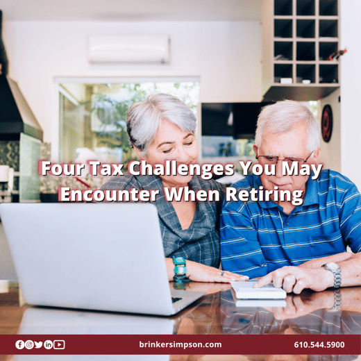 BSCO_BlogIcon_Four Tax Challenges You May Encounter When Retiring