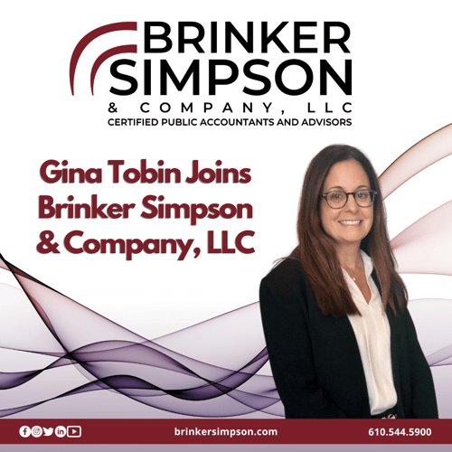 Gina Tobin Joins Brinker Simpson & Company, LLC