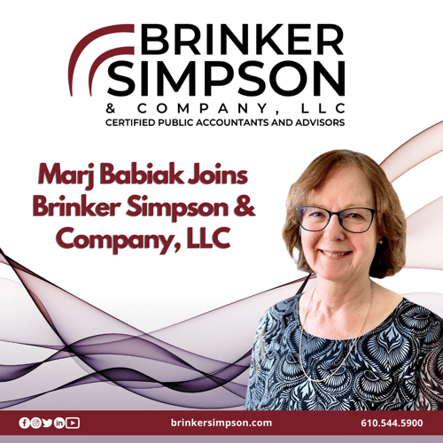 Marjorie Babiak Joins Brinker Simpson & Company, LLC
