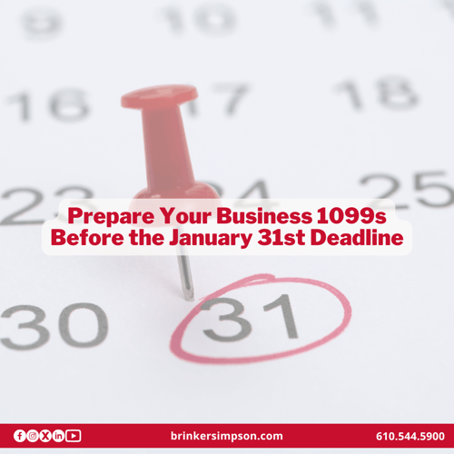 Prepare Your Business 1099s Before the January 31st Deadline