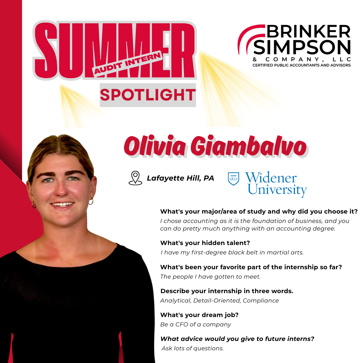 Intern Spotlight_Olivia Giambalvo