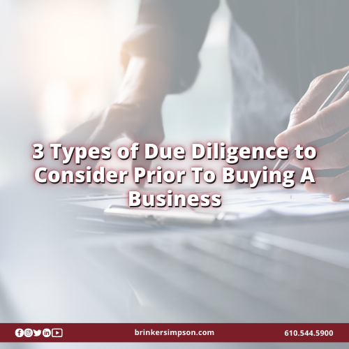 Newsletter Icons_3 Types of Due Diligence to Consider Prior To Buying A Business