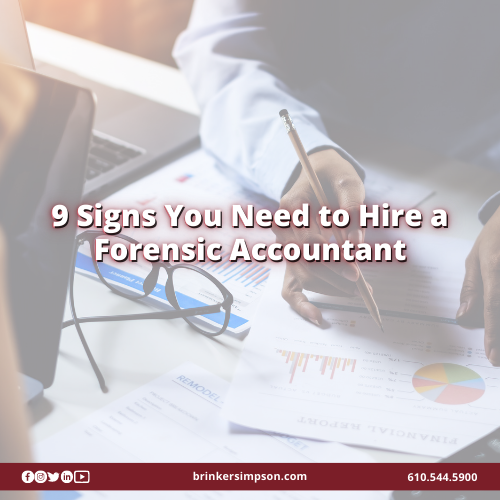 Newsletter Icons_9 Signs You Need to Hire a Forensic Accountant