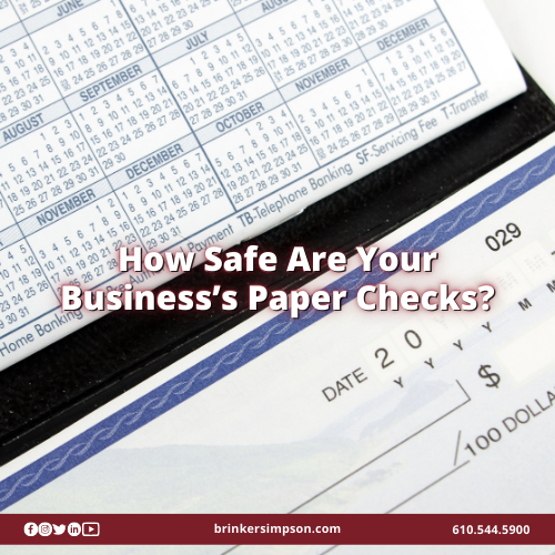 Newsletter Icons_How Safe Are Your Business’s Paper Checks