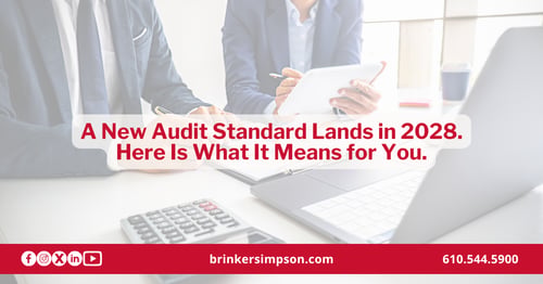 What the New Audit Confirmation Standard Means for Your Business