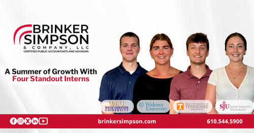 Brinker Simpson & Company 2026 summer intern class