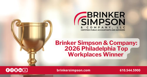 Brinker Simpson & Company: 2026 Philadelphia Top Workplaces Winner