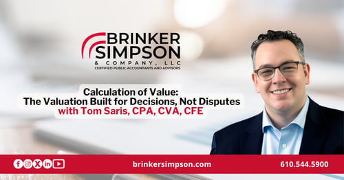 Calculation of Value: The Right Valuation for Planning Decisions 