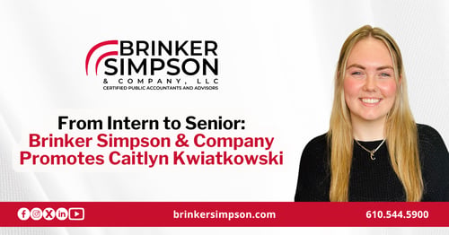 Caitlyn Kwiatkowski, Senior Audit Associate at Brinker Simpson & Company