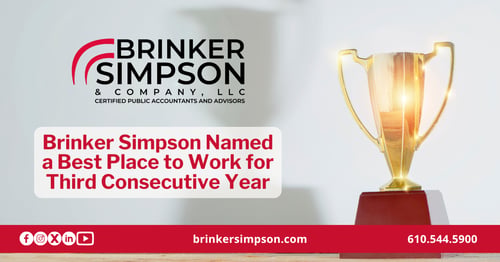 Brinker Simpson & Company team recognized as a 2026 Best Place to Work in Greater Philadelphia