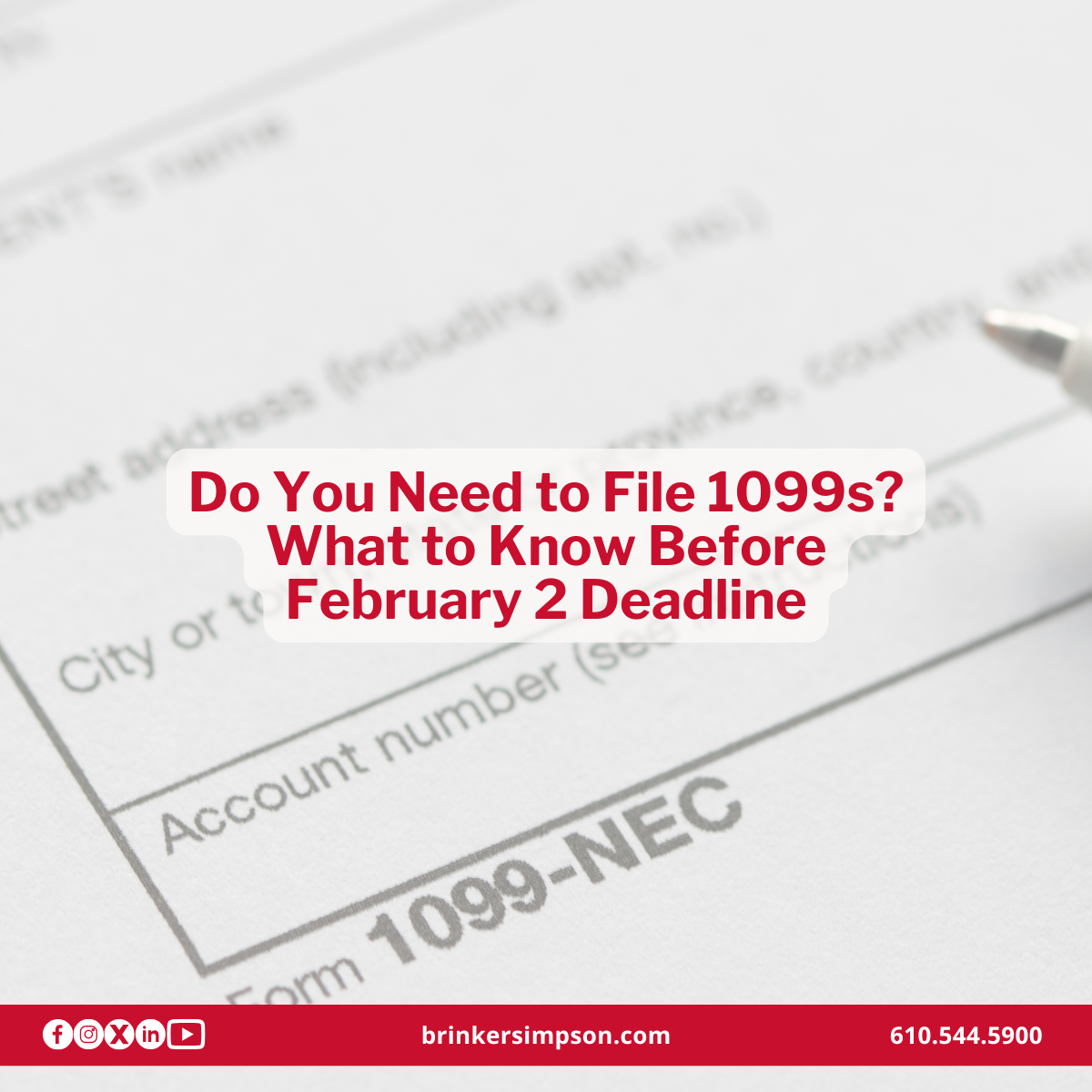 Do You Need to File 1099s? What to Know Before February 2 Deadline