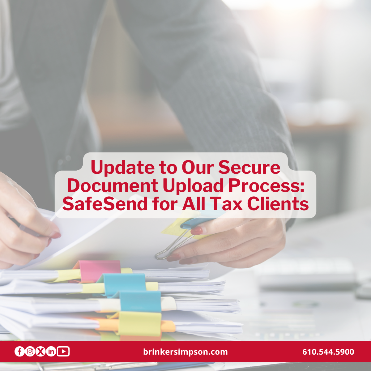 Secure Document Upload Process: SafeSend for All Tax Clients