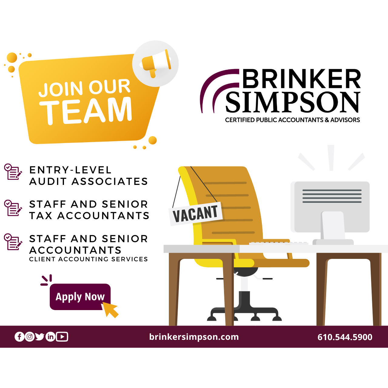 We're Hiring!