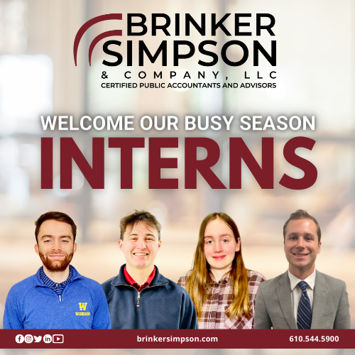 The Future of Accounting: Meet Brinker Simpson's Four Interns