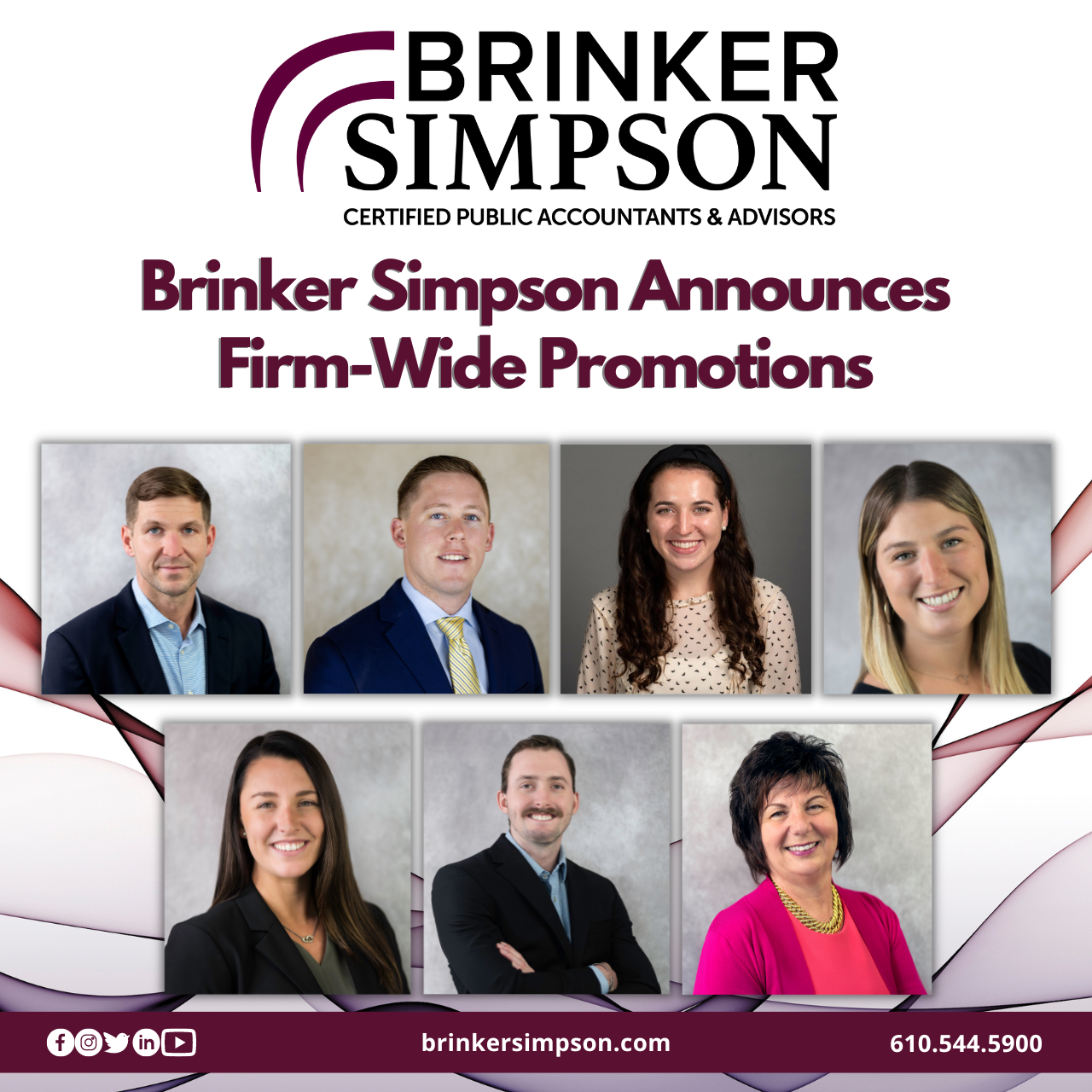 Brinker Simpson Announces Firm-Wide Promotions