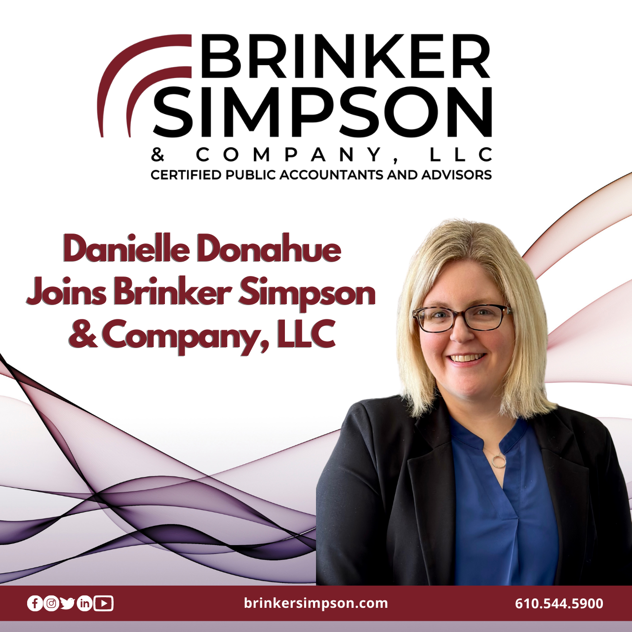 Danielle Donahue Joins Brinker Simpson & Company, LLC