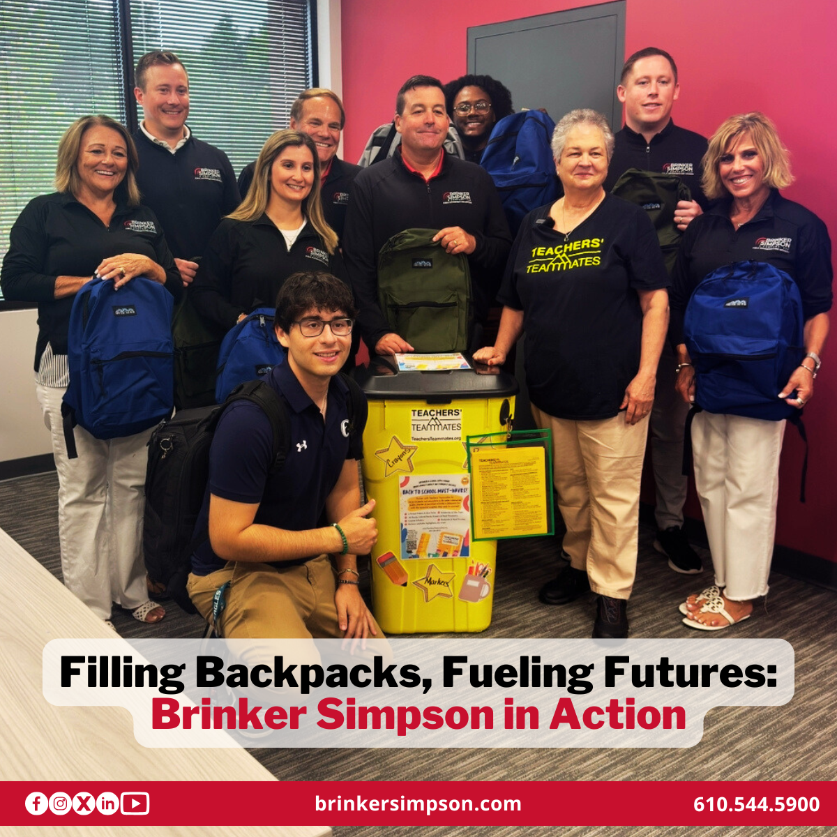 Filling Backpacks, Fueling Futures: Brinker Simpson in Action