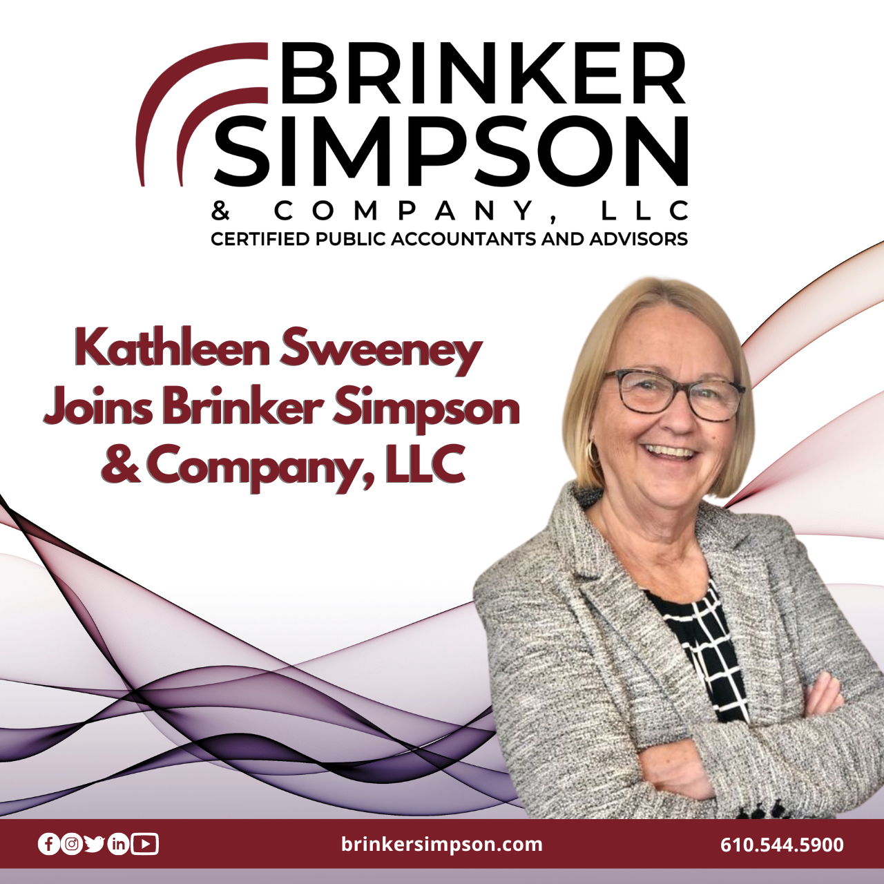Kathleen Sweeney Joins Brinker Simpson & Company, LLC
