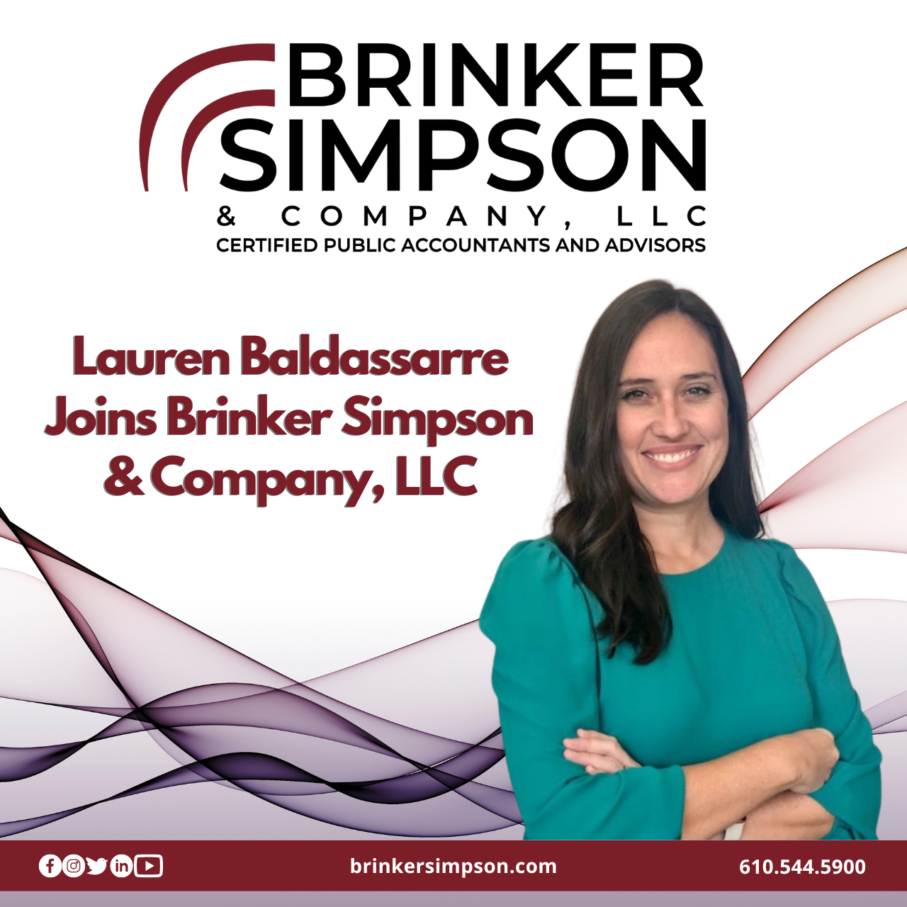 Lauren Baldassarre Joins Brinker Simpson & Company, LLC