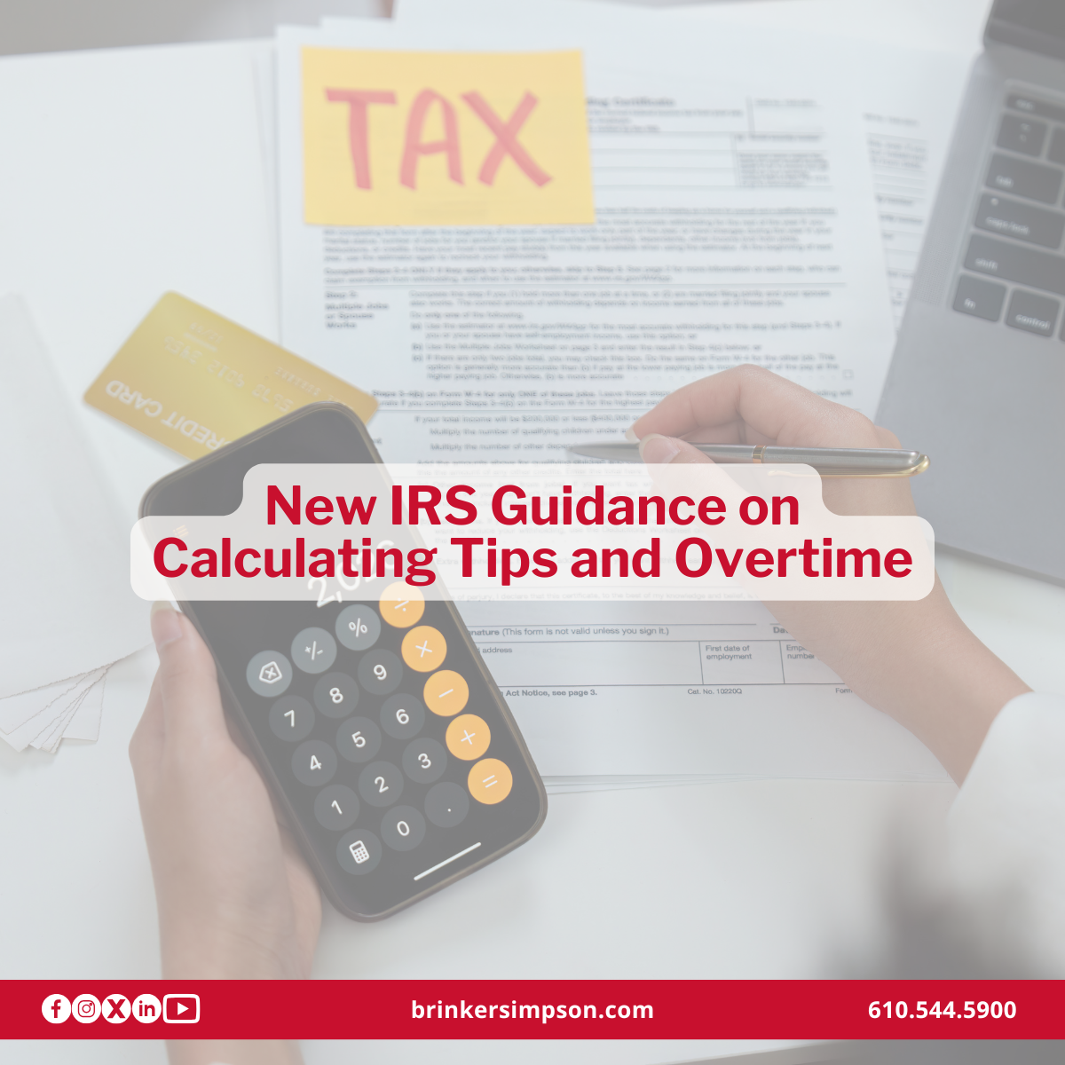 New IRS Guidance on Calculating Tips and Overtime